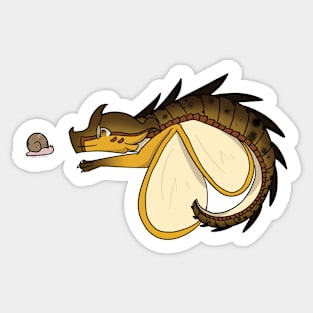 Wings of Fire - Cricket & snail Sticker